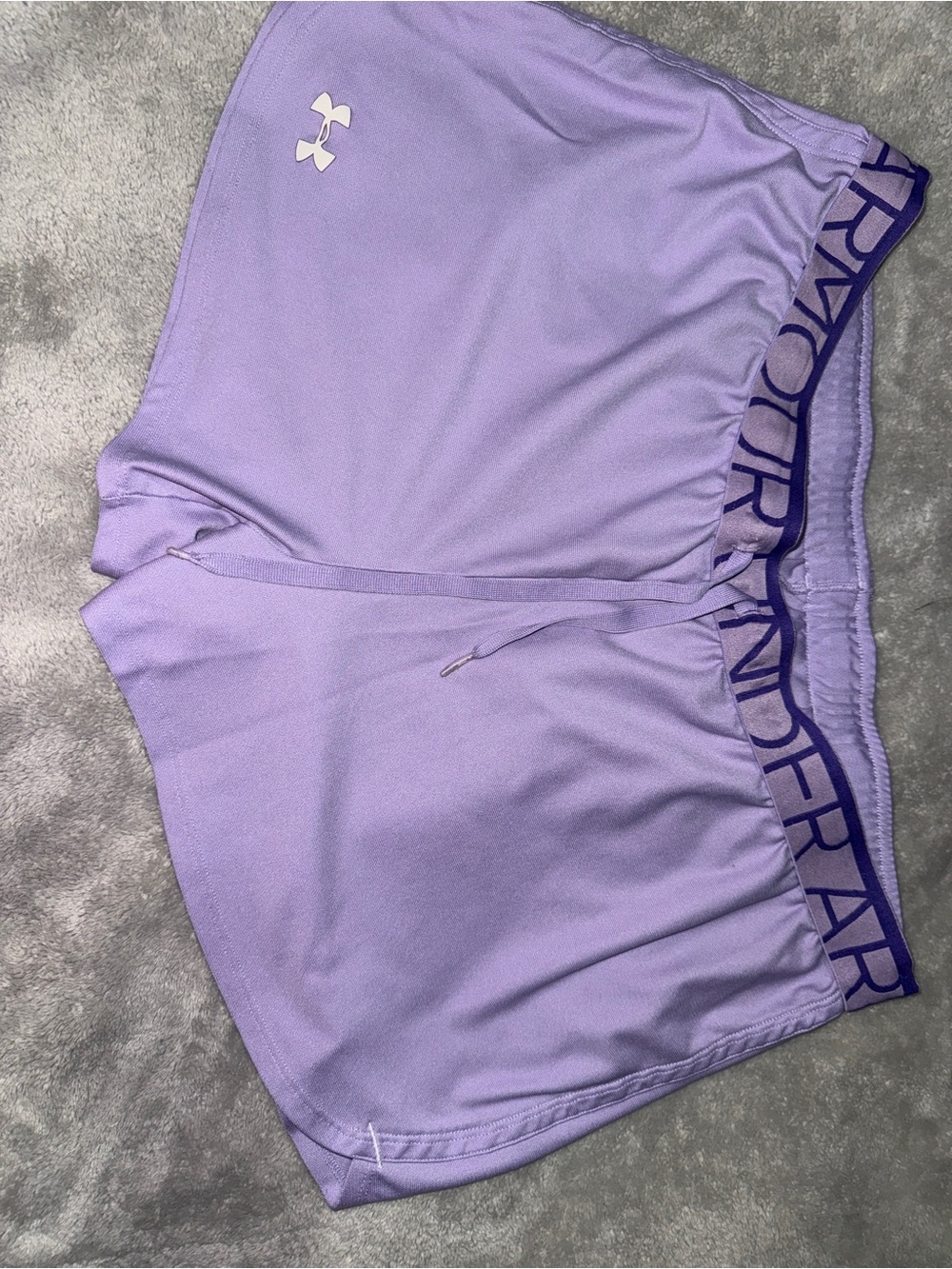 Under Armour Lavender Purple Athletic Shorts - XL